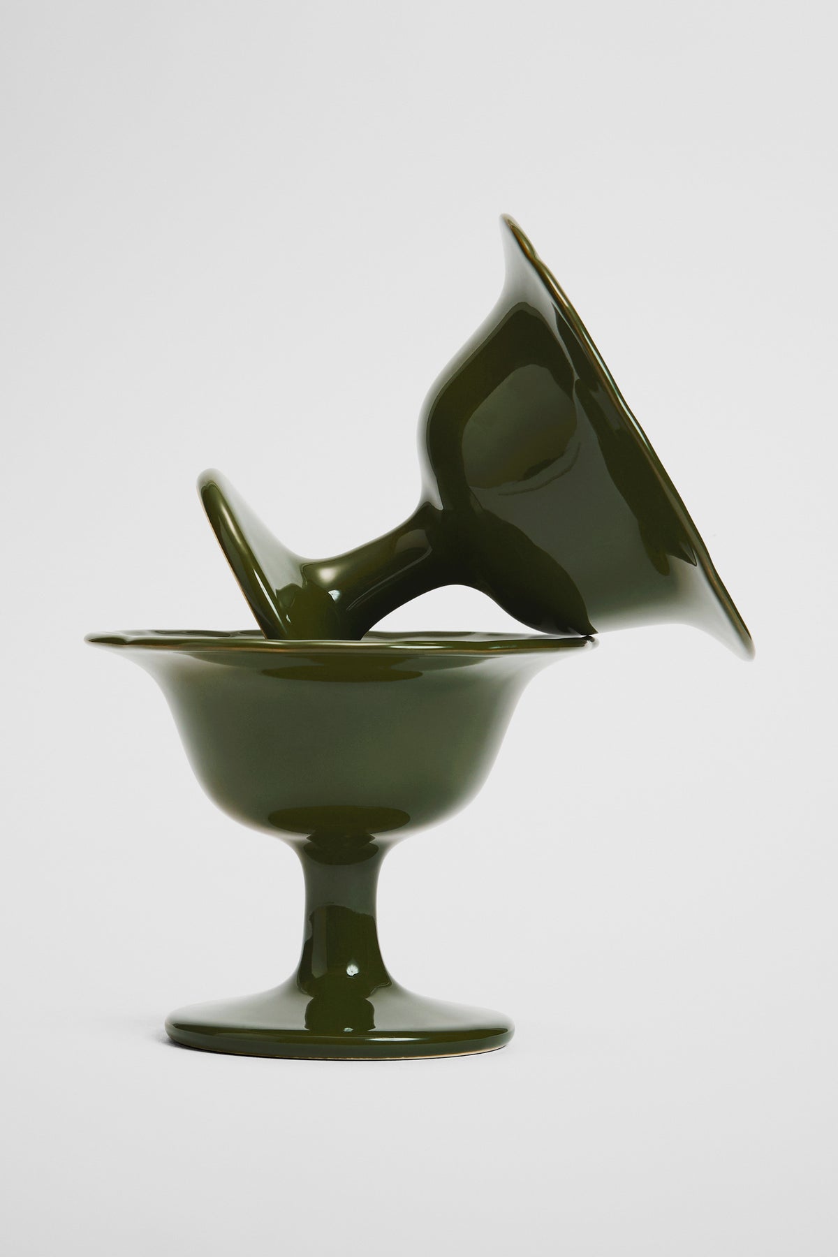Luna Footed Bowl Set Of 2