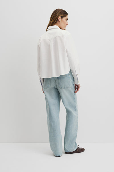Crop Pocket Shirt