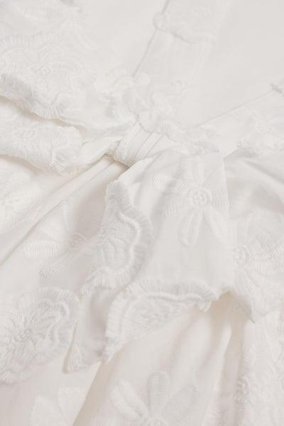 Sleeveless Broderie Dress
