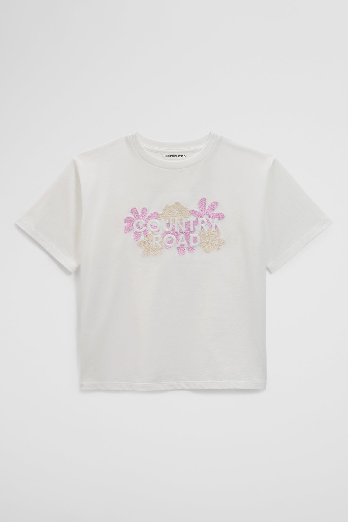 Short Sleeve Floral Oversized T-Shirt