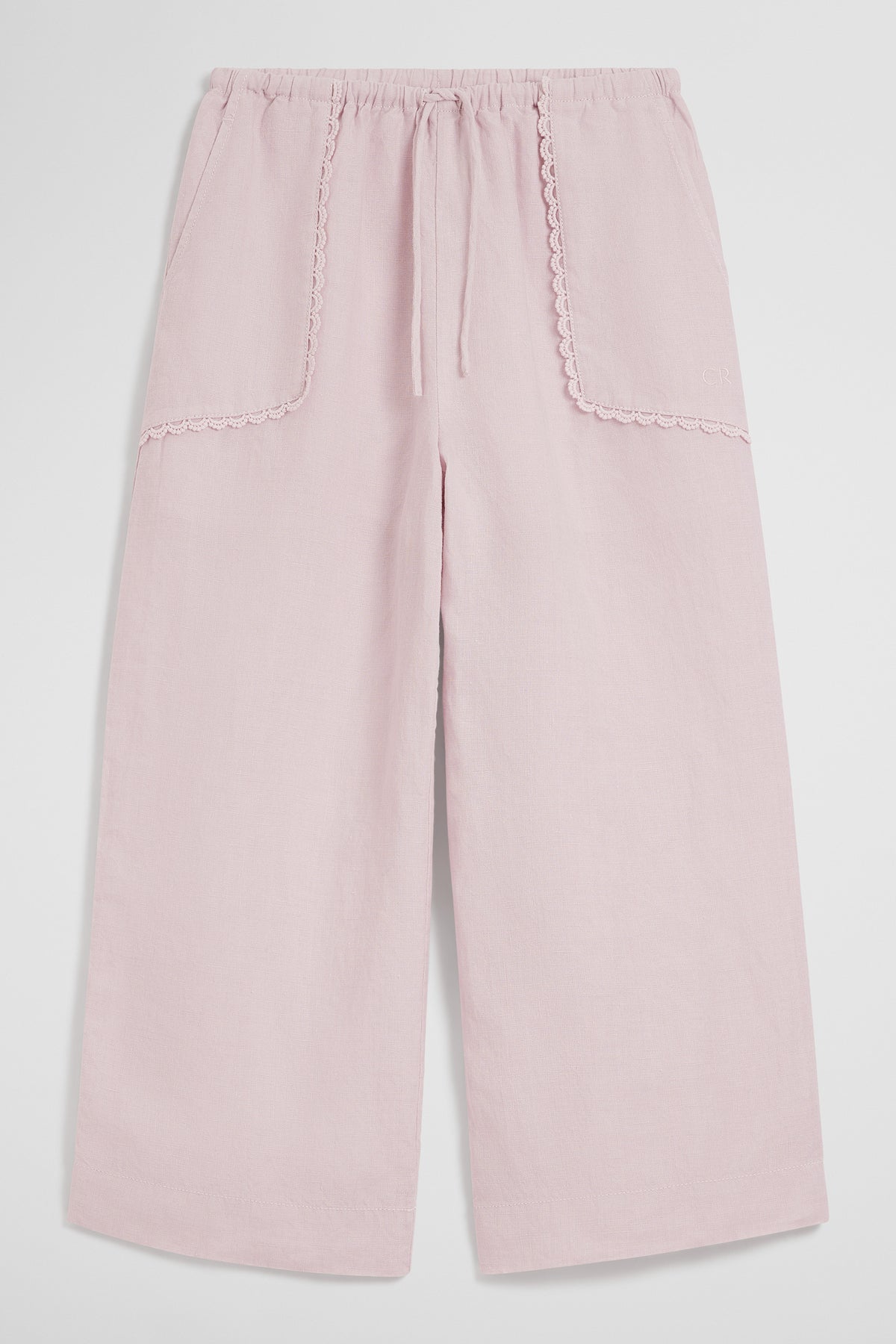 Linen Wide Legging Pant