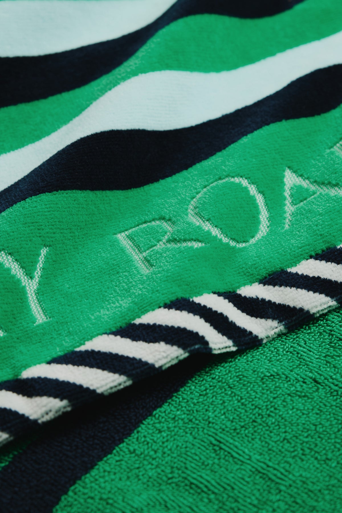 Australian Cotton Logo Swim Poncho