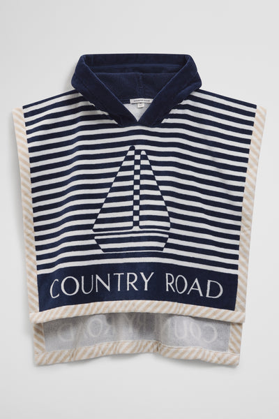 Logo Swim Poncho