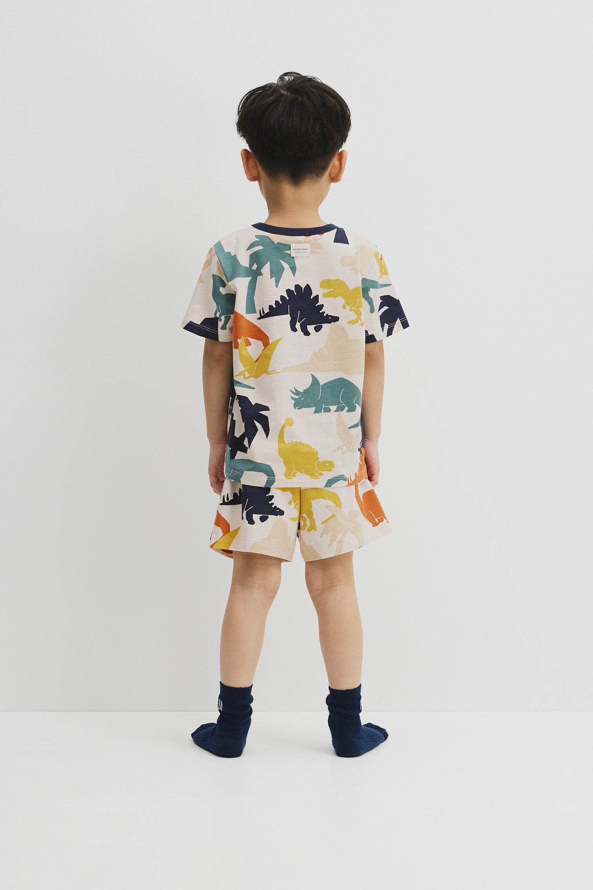 Australian Cotton Short Sleeve Dino Pyjama Set