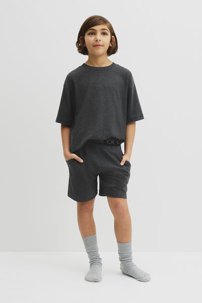 Teen Organically Grown Cotton Blend Short Sleeve Relaxed Pyjama Set