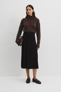 Compact Knit Skirt
