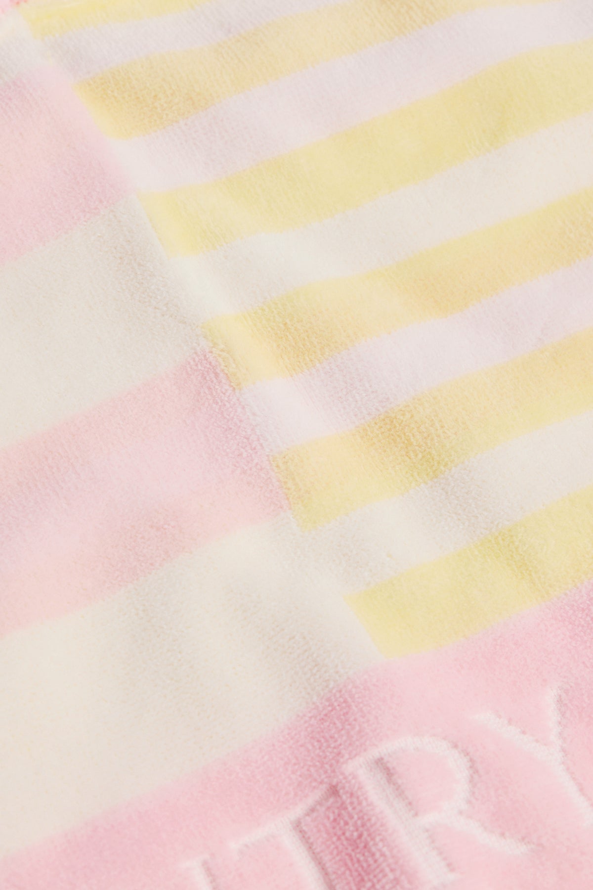 Stripe Swim Poncho