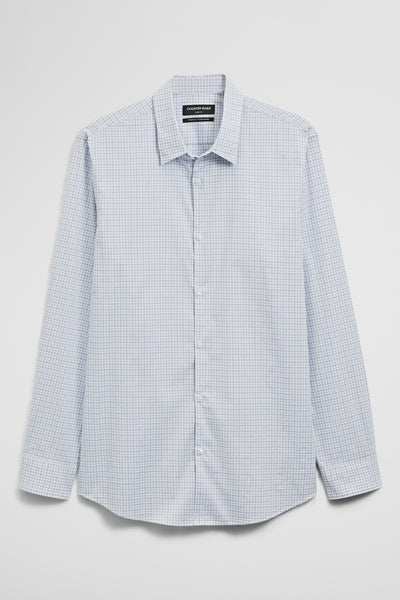 Slim Fit Cut & Sew Check Shirt