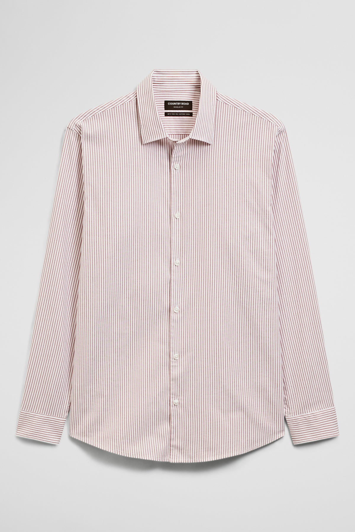 Regular Fit Cotton Stripe Shirt