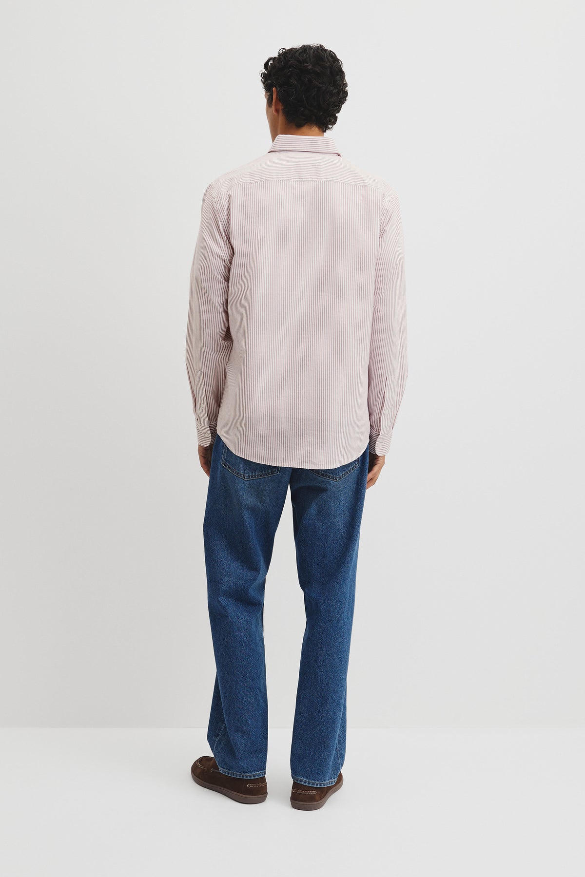 Regular Fit Cotton Stripe Shirt