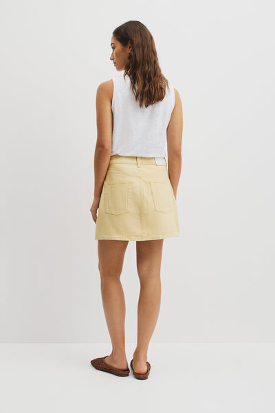 Denim Mini Skirt