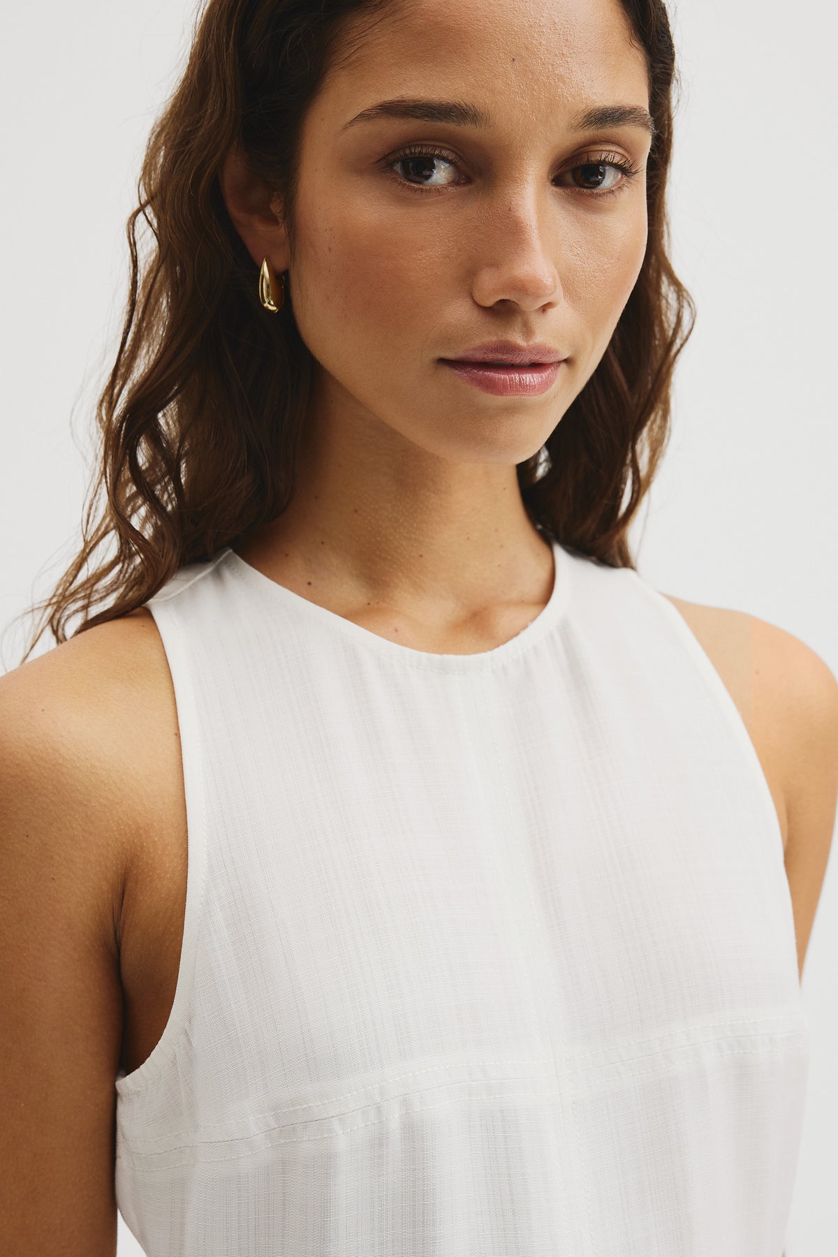 Panelled Midi Dress