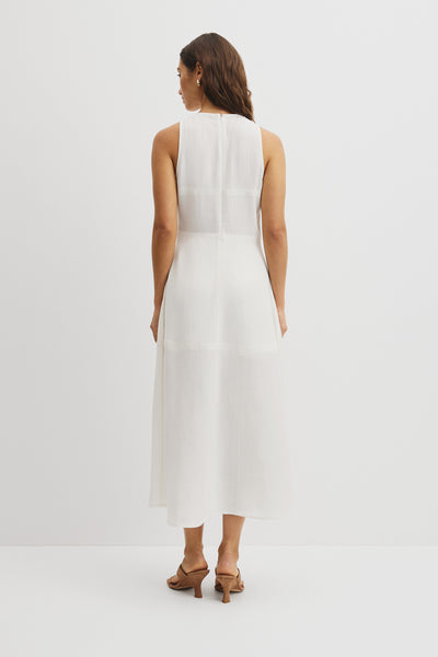 Panelled Midi Dress