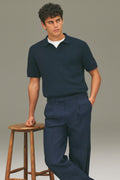Australian Cotton Basket Knit Polo