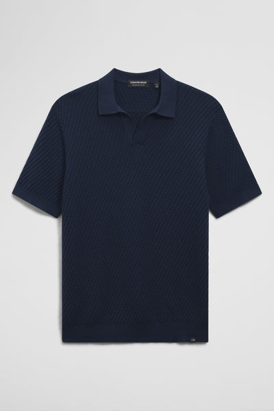 Australian Cotton Basket Knit Polo