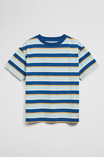Oversized Stripe Short Sleeve T-Shirt