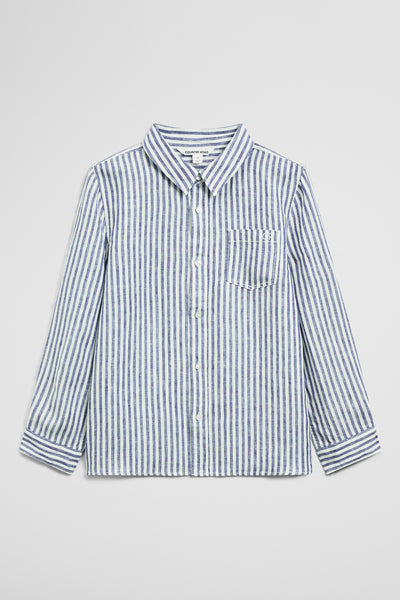 Teen Long Sleeve Linen Shirt