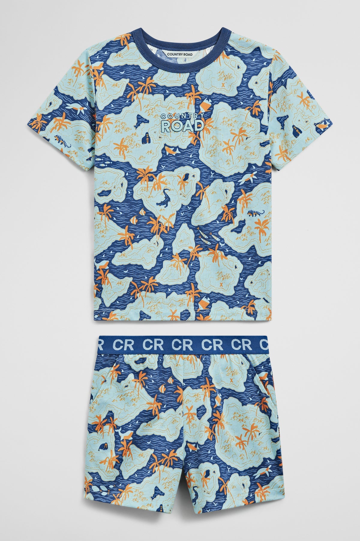 Short Sleeve Jungle Pyjama Set