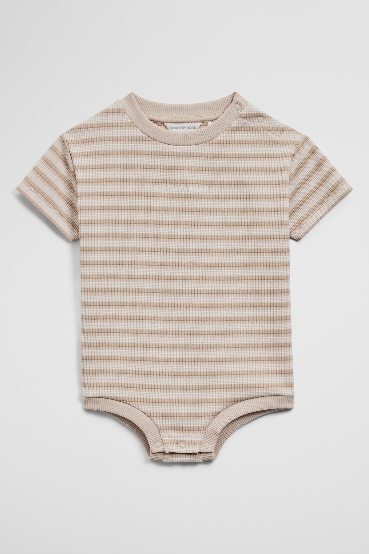 Short Sleeve Rib Oversized Bodysuit