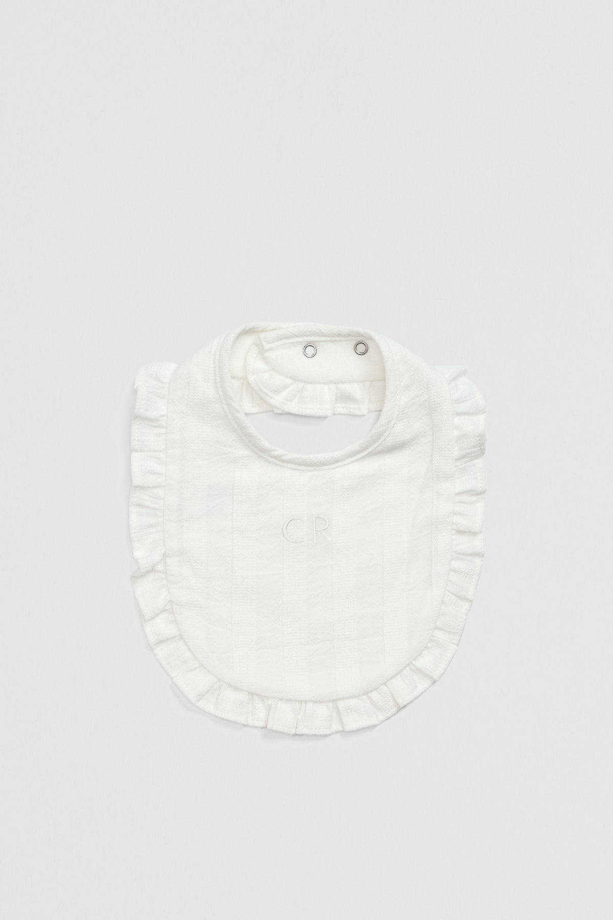 Woven Frill Bib