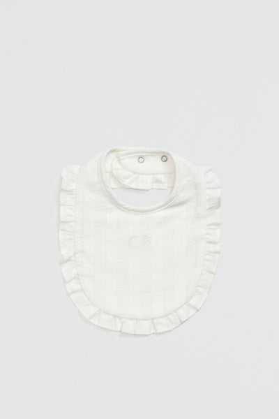 Woven Frill Bib