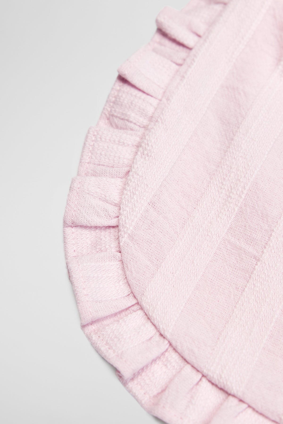 Woven Frill Bib