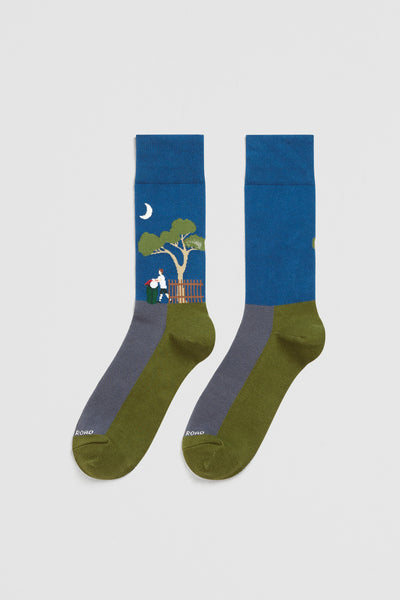 Australian Cotton Blend Bin Night Sock