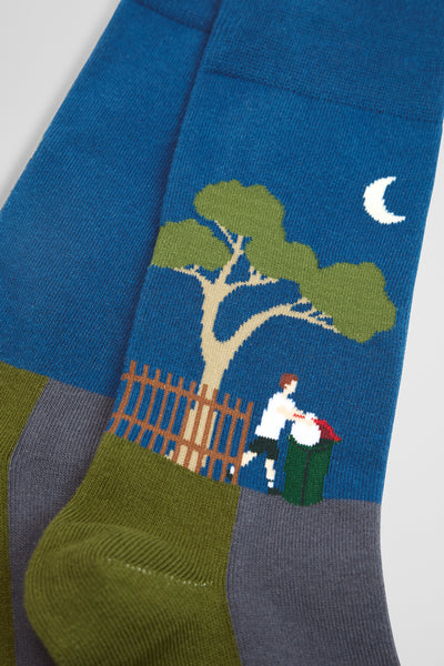 Australian Cotton Blend Bin Night Sock