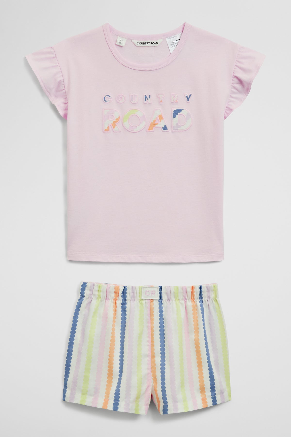 Short Sleeve T-Shirt Sleep Set