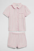 Short Sleeve Button Through Sleep Set