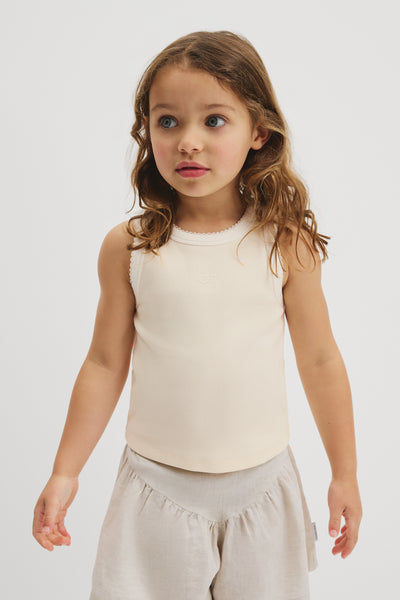 Sleeveless Ringer Tank