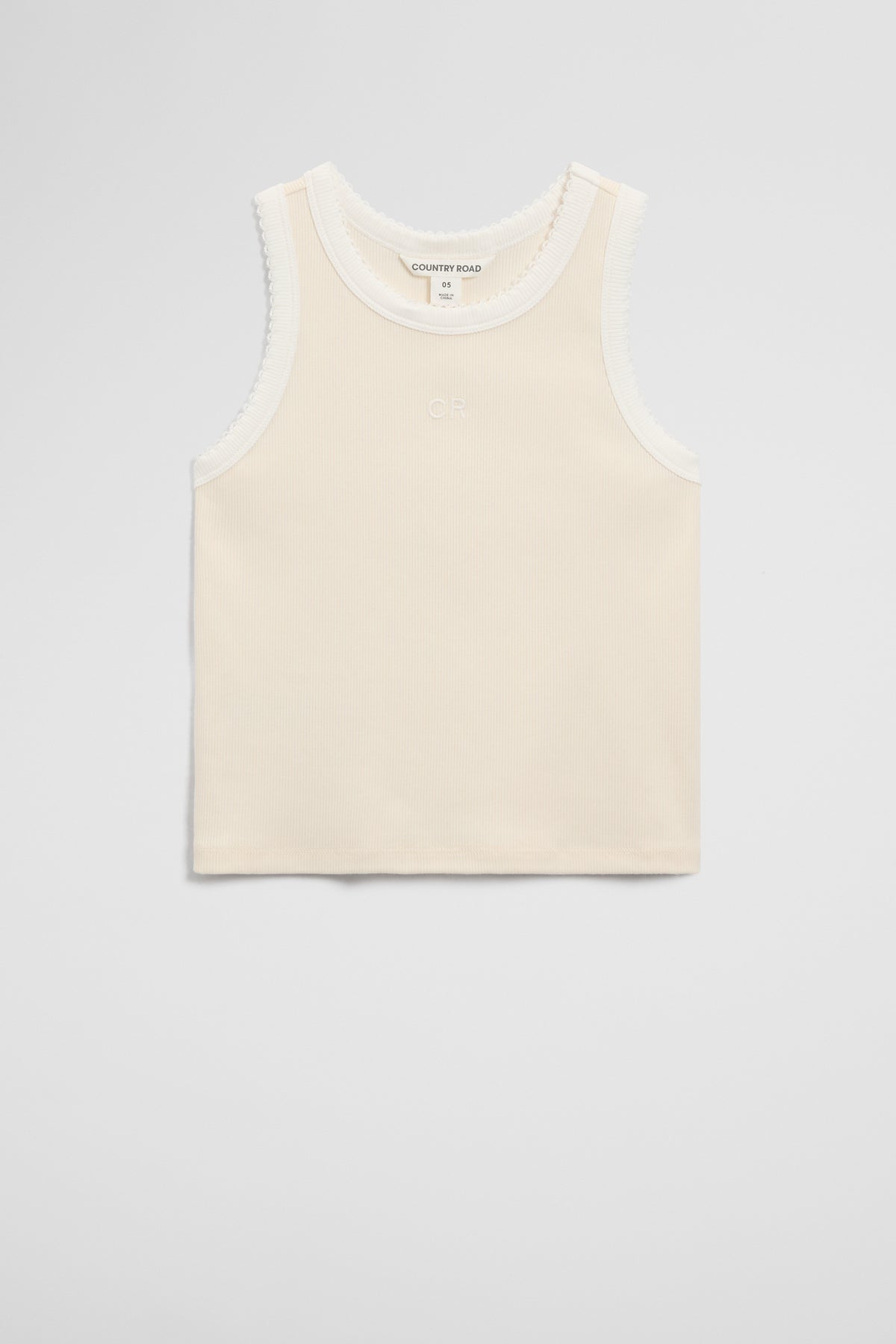 Sleeveless Ringer Tank