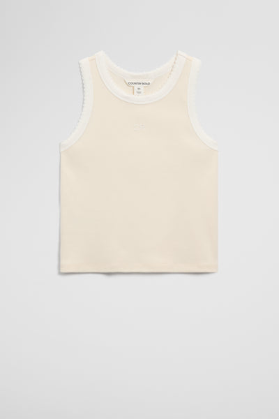 Sleeveless Ringer Tank