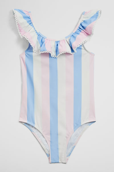 Sleeveless Frill Swimsuit