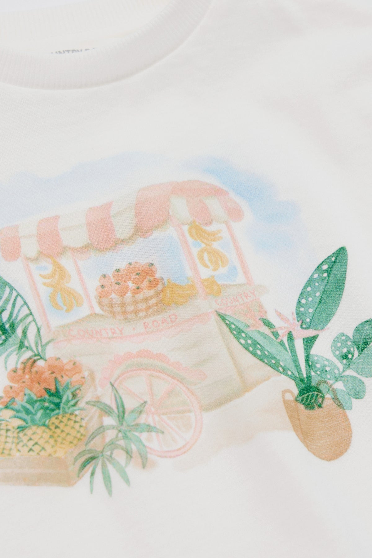 Australian Cotton Blend Short Sleeve Rib T-Shirt