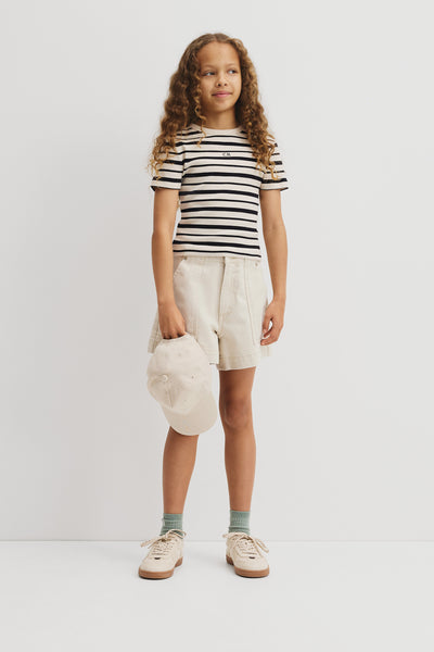 Teen Short Sleeve Rib T-Shirt
