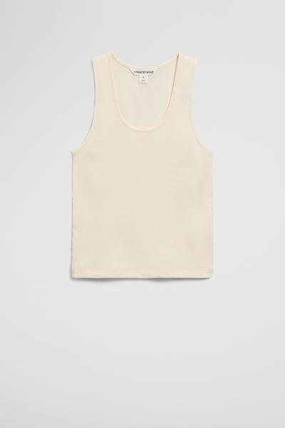 Teen Australian Cotton Blend Sleeveless Rib Tank