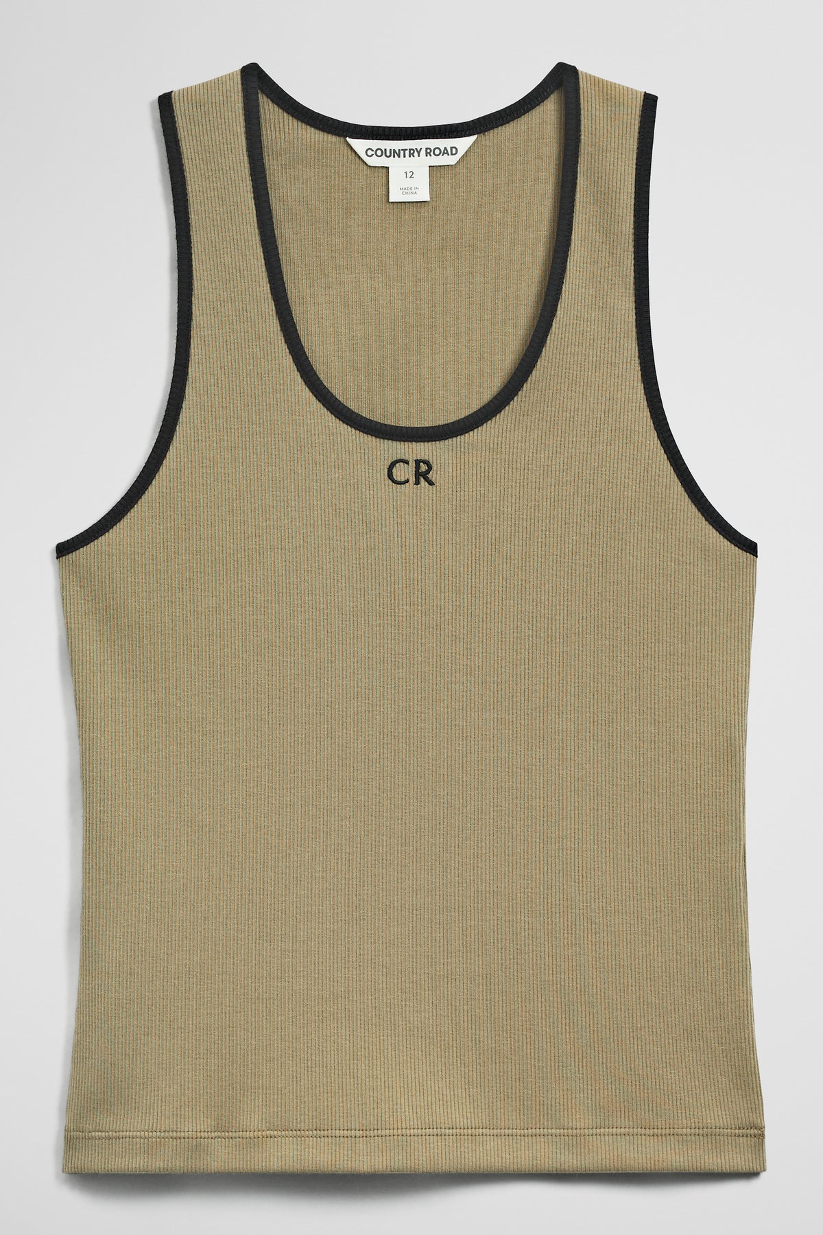 Teen Sleeveless Rib Tank