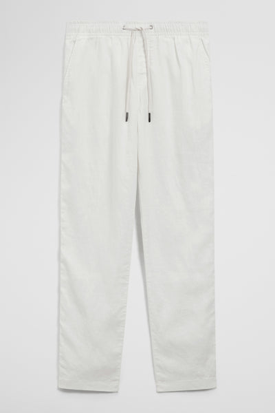 Relaxed Fit Linen Drawcord Pant