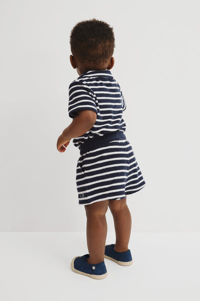 Stripe Terry Short
