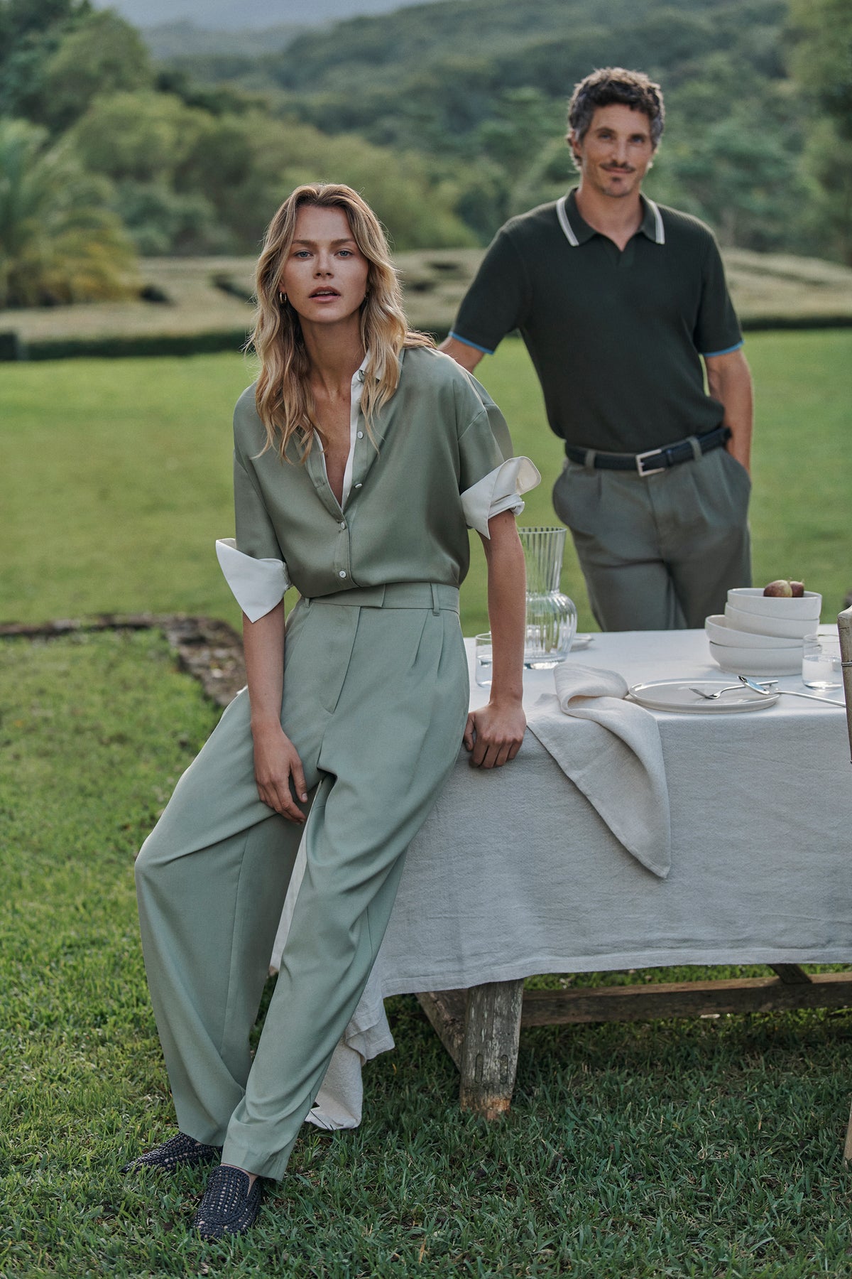 Short Sleeve Washable Silk Shirt