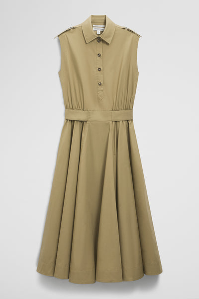 Australian Cotton Fit-And-Flare Midi Dress