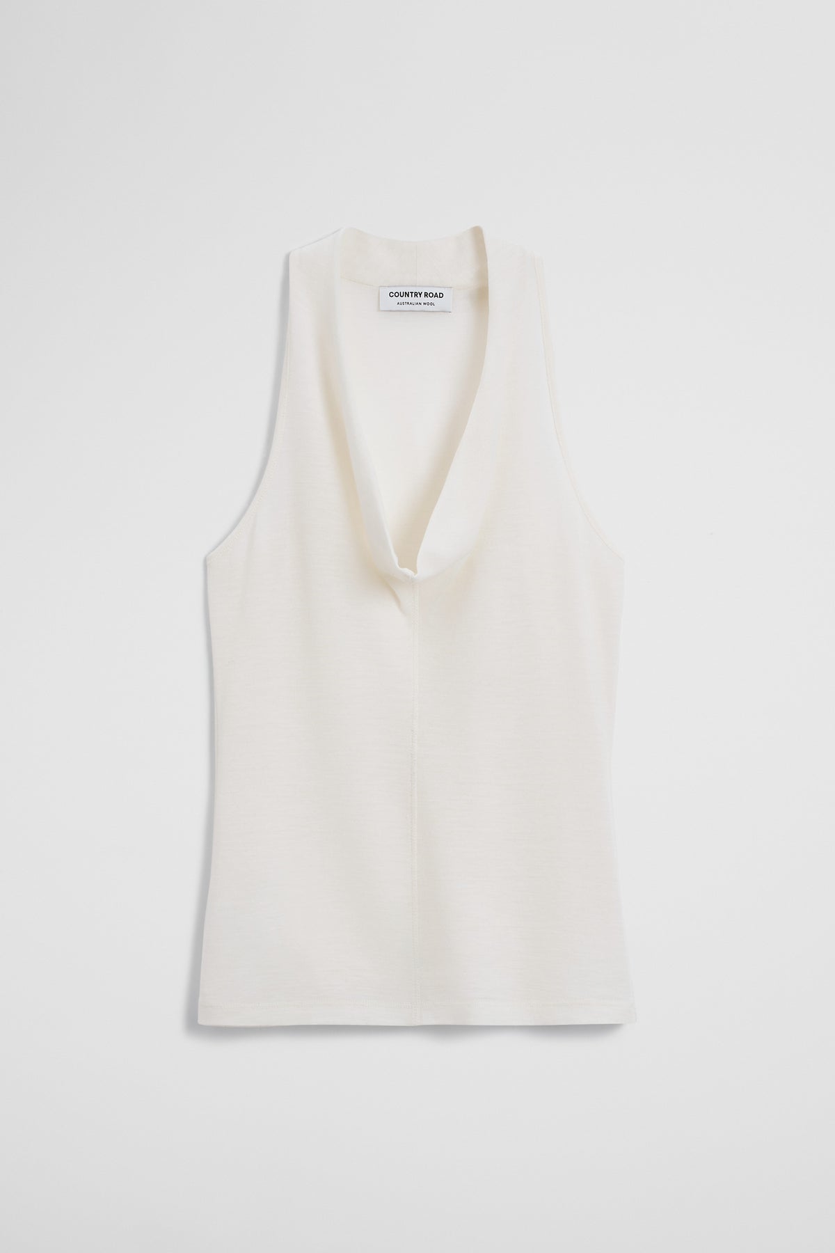 V-Neck Neck Drape Top