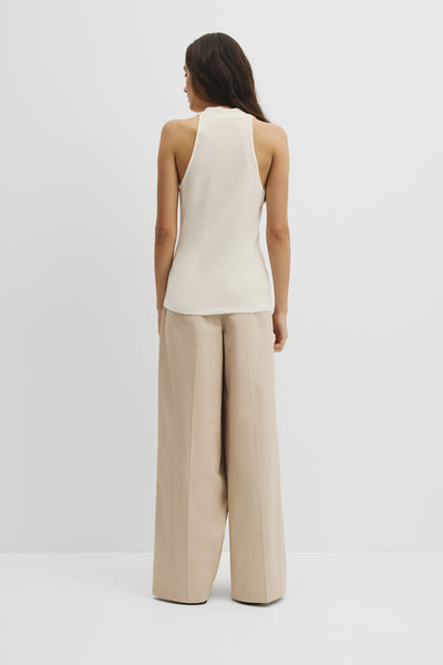 V-Neck Neck Drape Top
