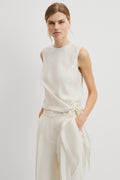 Asymmetrical Washable Silk Tank