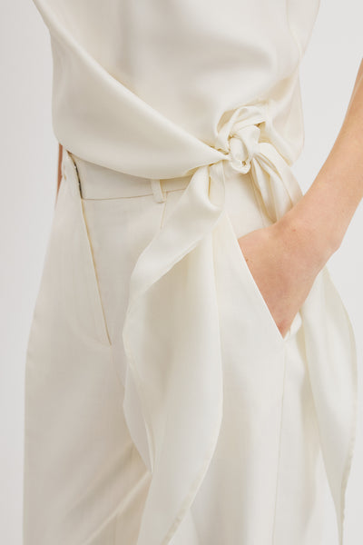Asymmetrical Washable Silk Tank
