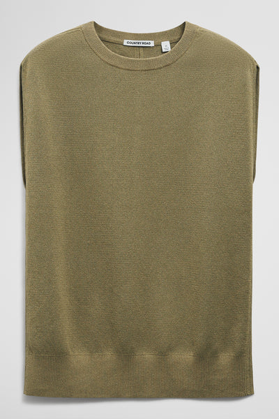 High Neck Sleeveless