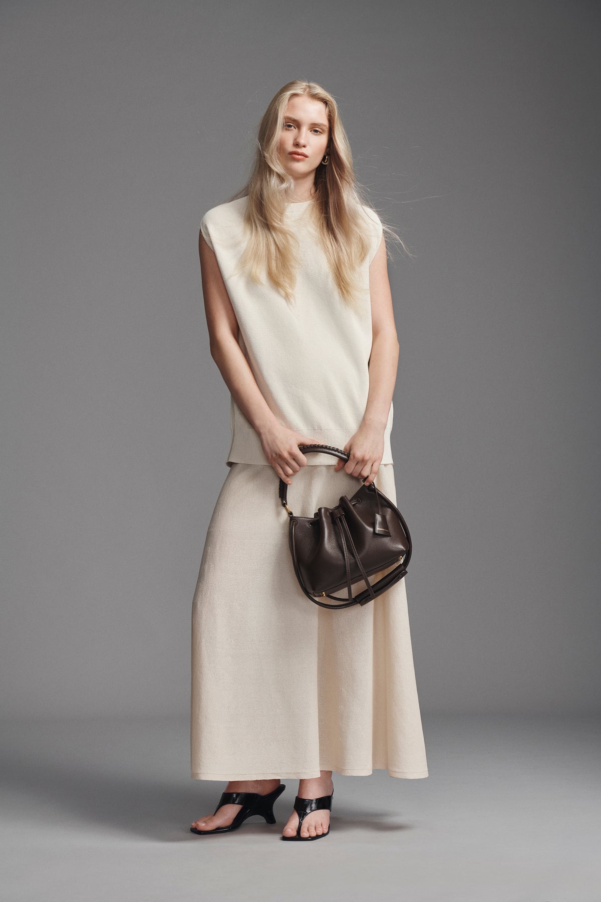 High Neck Sleeveless