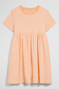 Australian Cotton Blend Short Sleeve Rib Dress