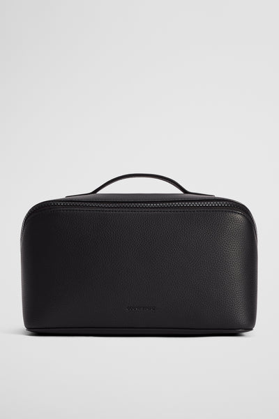 Branded Detail Large Convertible Cosmetic Case